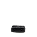 Prada Pattina in Pelle Nappa Patch Black GHW