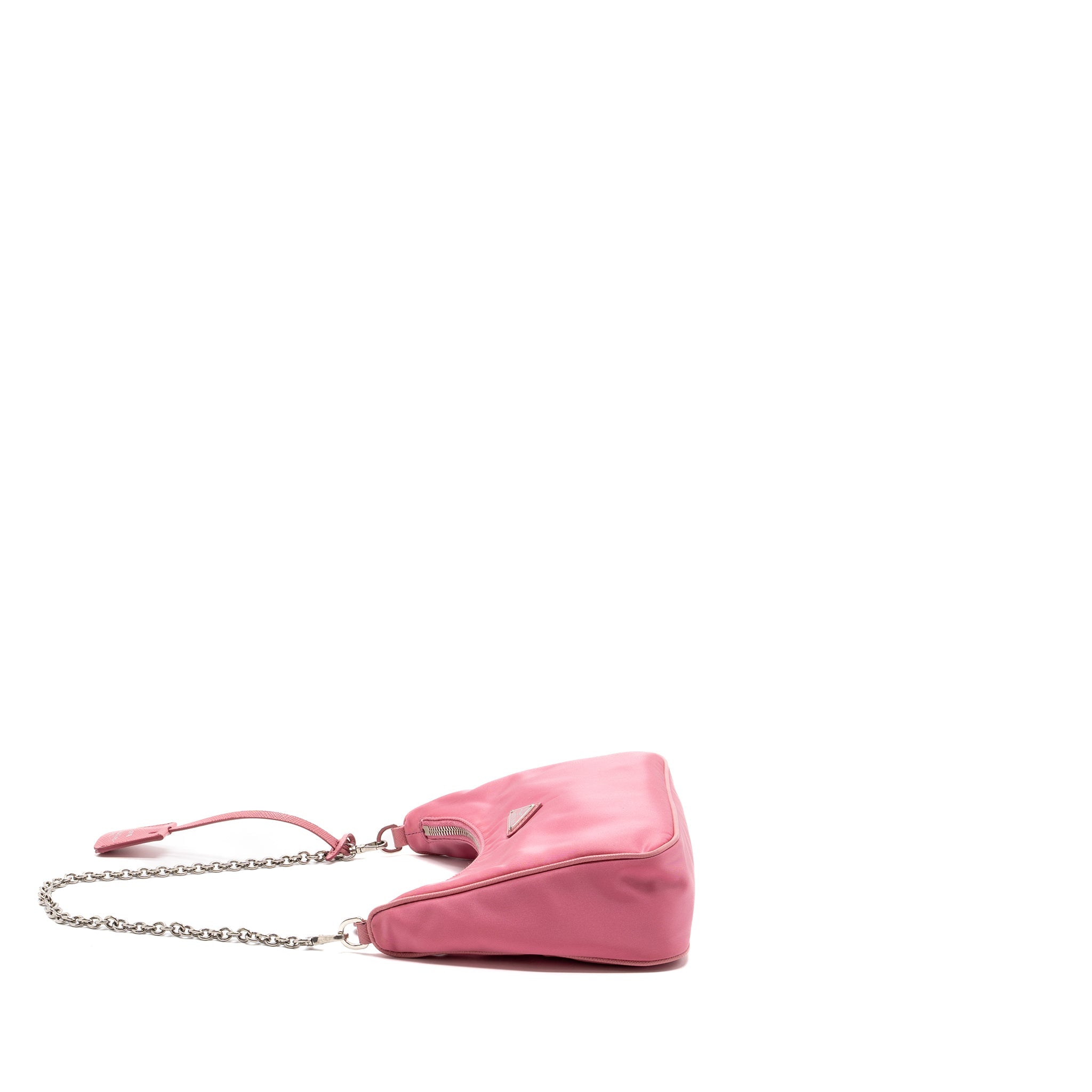 Prada re-edition 2005 nylon/ leather pink SHW
