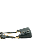 Prada Re-edition 2005 saffiano dark green GHW