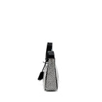 Prada Re-Edition 2000 Mini-Bag Satin/Crystal Black SHW