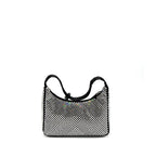 Prada Re-Edition 2000 Mini-Bag Satin/Crystal Black SHW