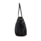 Prada Re-Edition Large Tessuto Tote Bag Re-Nylon/Saffiano Leather Black GHW