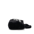 Prada Medium Tote Bag Shearling Black SHW