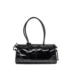 Prada Bonnie Medium Leather Handbag Calfskin black GHW