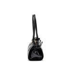 Prada Bonnie Medium Leather Handbag Calfskin black GHW