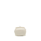 Prada Drawstring Bucket Bag Calfskin White GHW