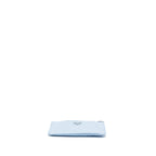 Prada Re-Nylon zip shoulder bag light blue SHW