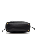 Prada tote bag canvas black GHW