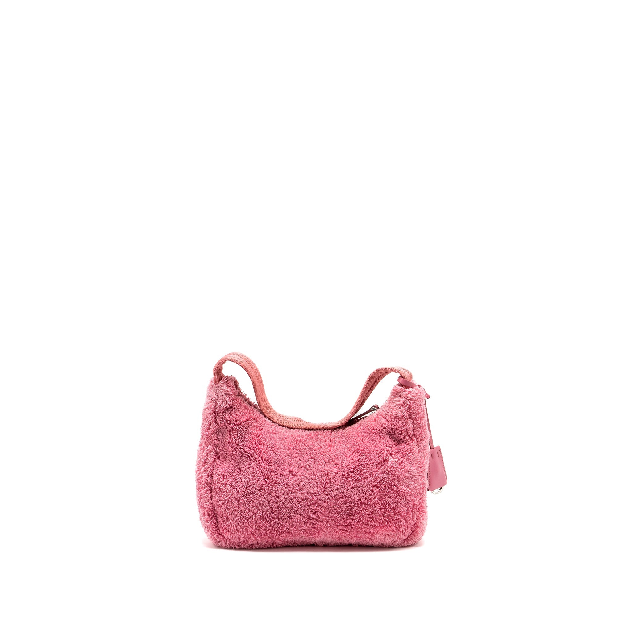 Prada Re-Edition 2000 Terry Mini Bag Pink SHW