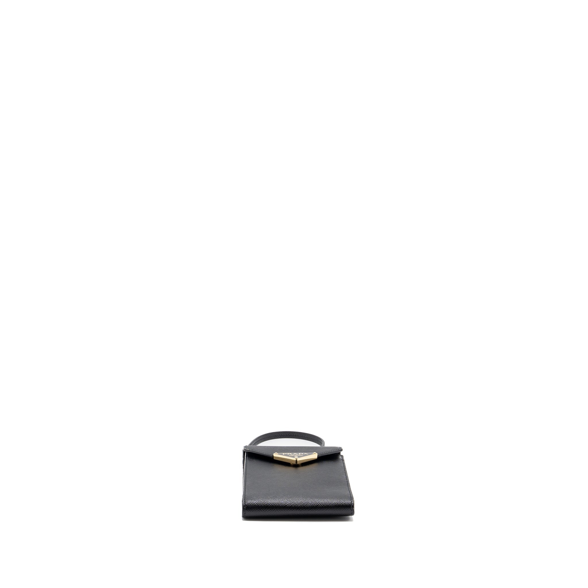 Prada Mini Bag Saffiano Leather Black GHW