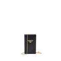 Prada Mini Bag Saffiano Leather Black GHW