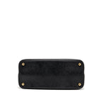 Prada double bag Saffiano calfskin black GHW
