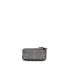 Prada Galleria Satin Mini Bag With Crystal Black SHW
