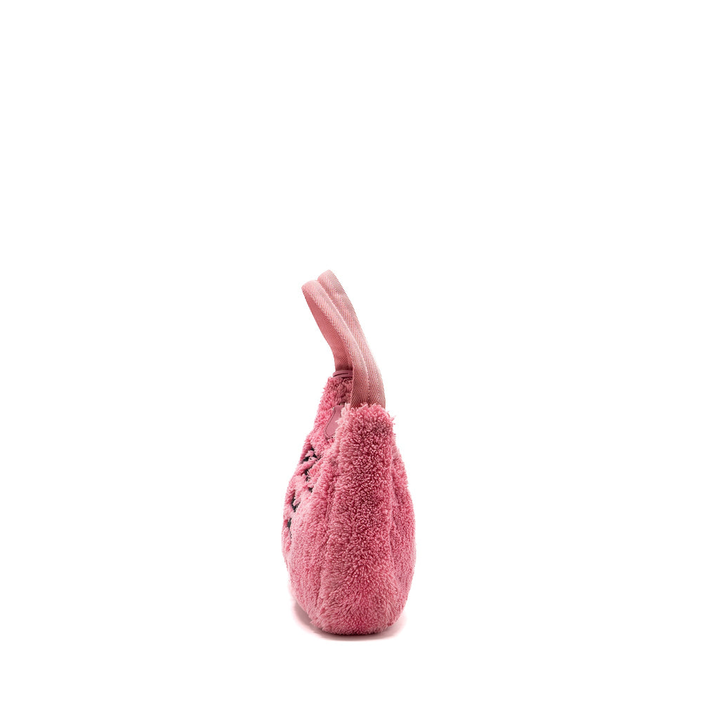 Prada Re-Edition 2000 Terry Mini Bag Pink SHW
