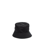 Prada Size S Re-Nylon Bucket Hat Black SHW