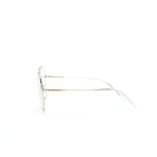 Prada Frame Glasses Silver Tone