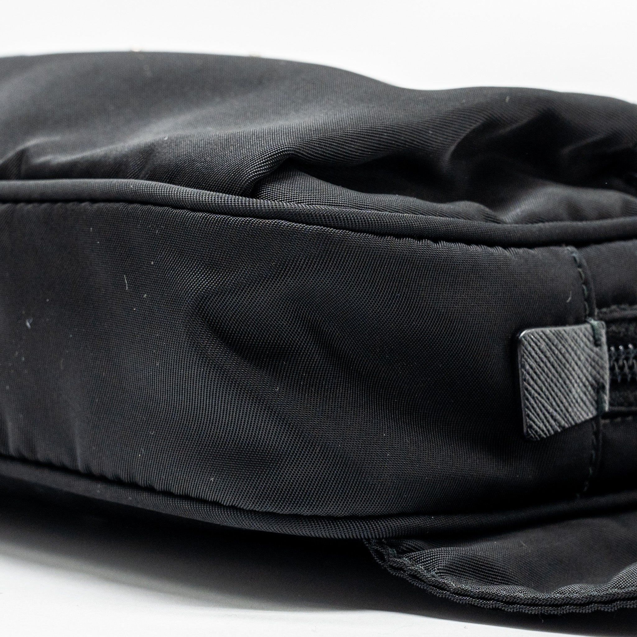 Prada Re-Nylon Belt Bag Nylon Black SHW
