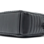 Prada Diagramme Camera Crossbody Bag Calfskin Black Ruthenium Hardware