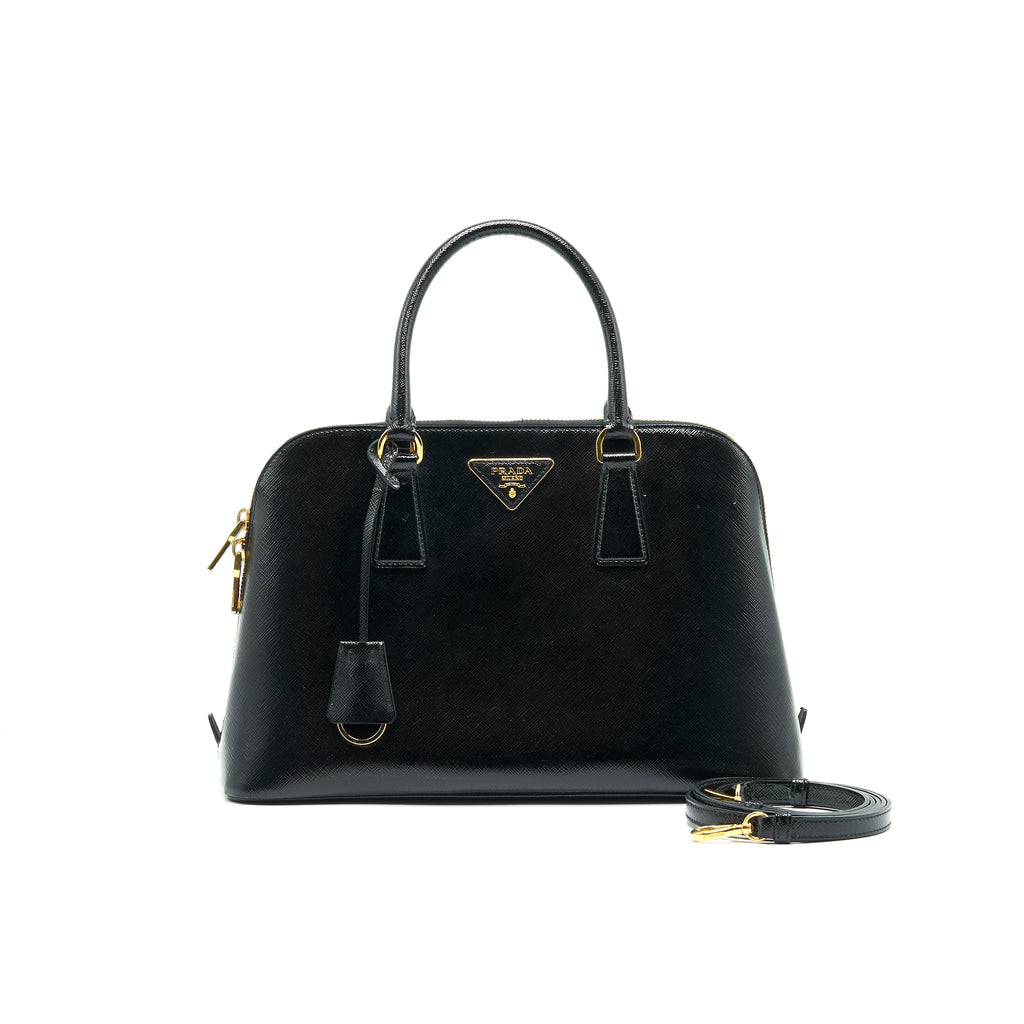 PRADA SAFFIANO TOTE BAG BLACK