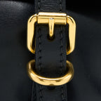 Prada Corsaire Hobo Bag Velvet/Leather Black GHW