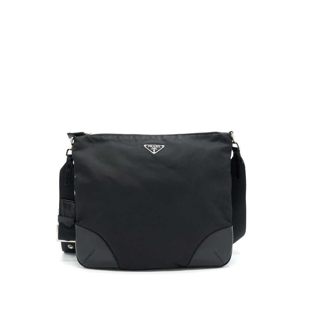 PRADA Nylon Crossbody bag in Black