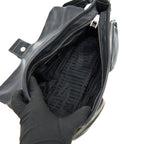 PRADA Long Shoulder Bag in Black SHW