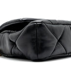 Prada Pattina in Pelle Nappa Patch Black GHW