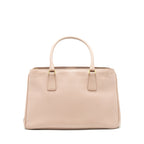 Prada Saffiano Tote Bag Beige GHW