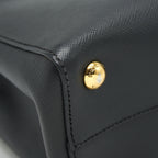 Prada Saffiano Lux Leather Tote Bag Nero