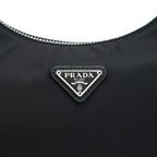 Prada reedition 2005 Nylon Bag Black SHW