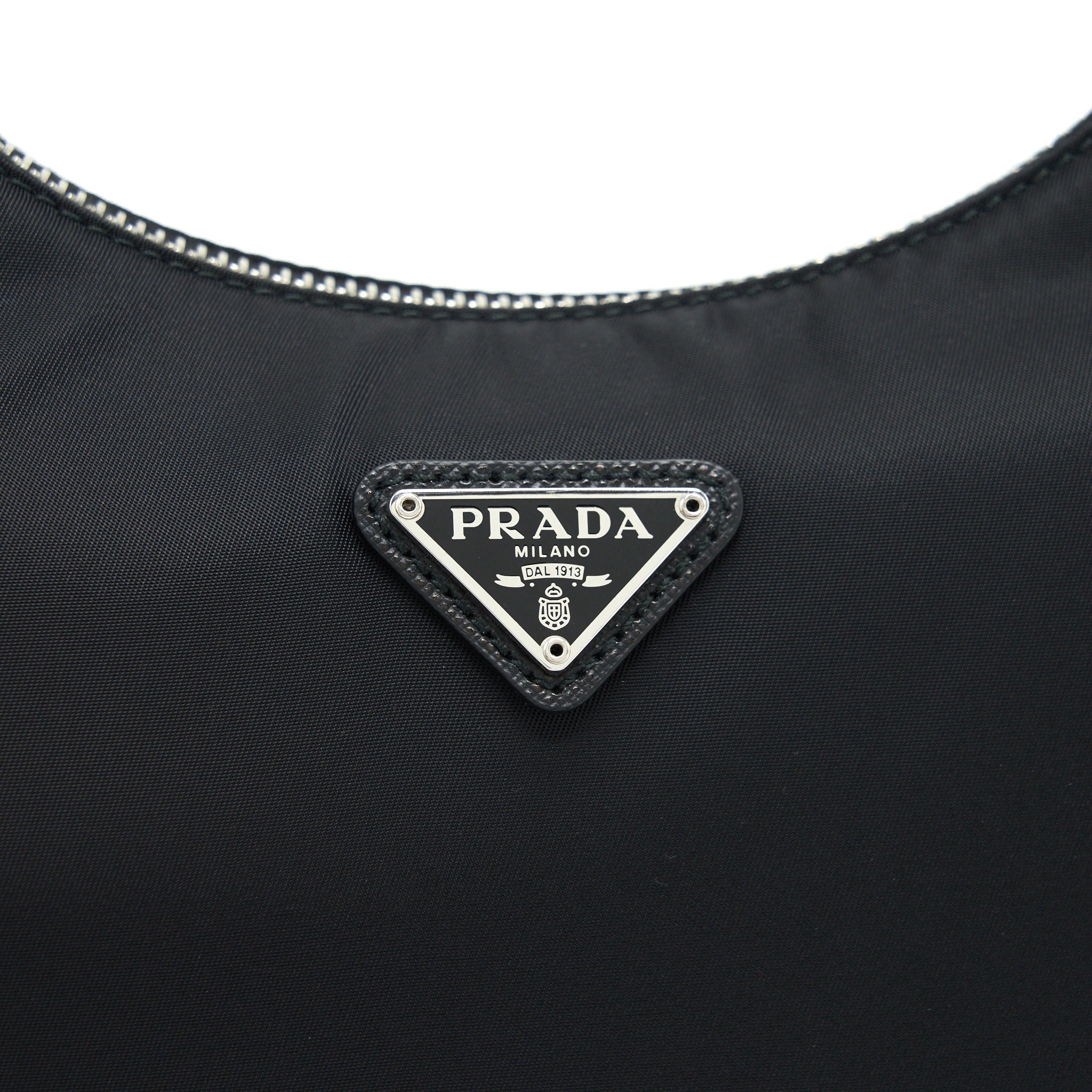Prada reedition 2005 Nylon Bag Black SHW