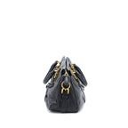 Prada Bauletto Tote Bag Soft Calfskin Black GHW