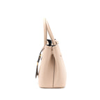 Prada Saffiano Cuir Tote Bag Calfskin Cammeo/Nero GHW