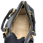 Prada Bauletto Tote Bag Soft Calfskin Black GHW