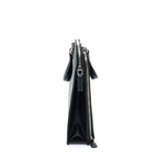 Prada Saffiano Briefcase Black SHW