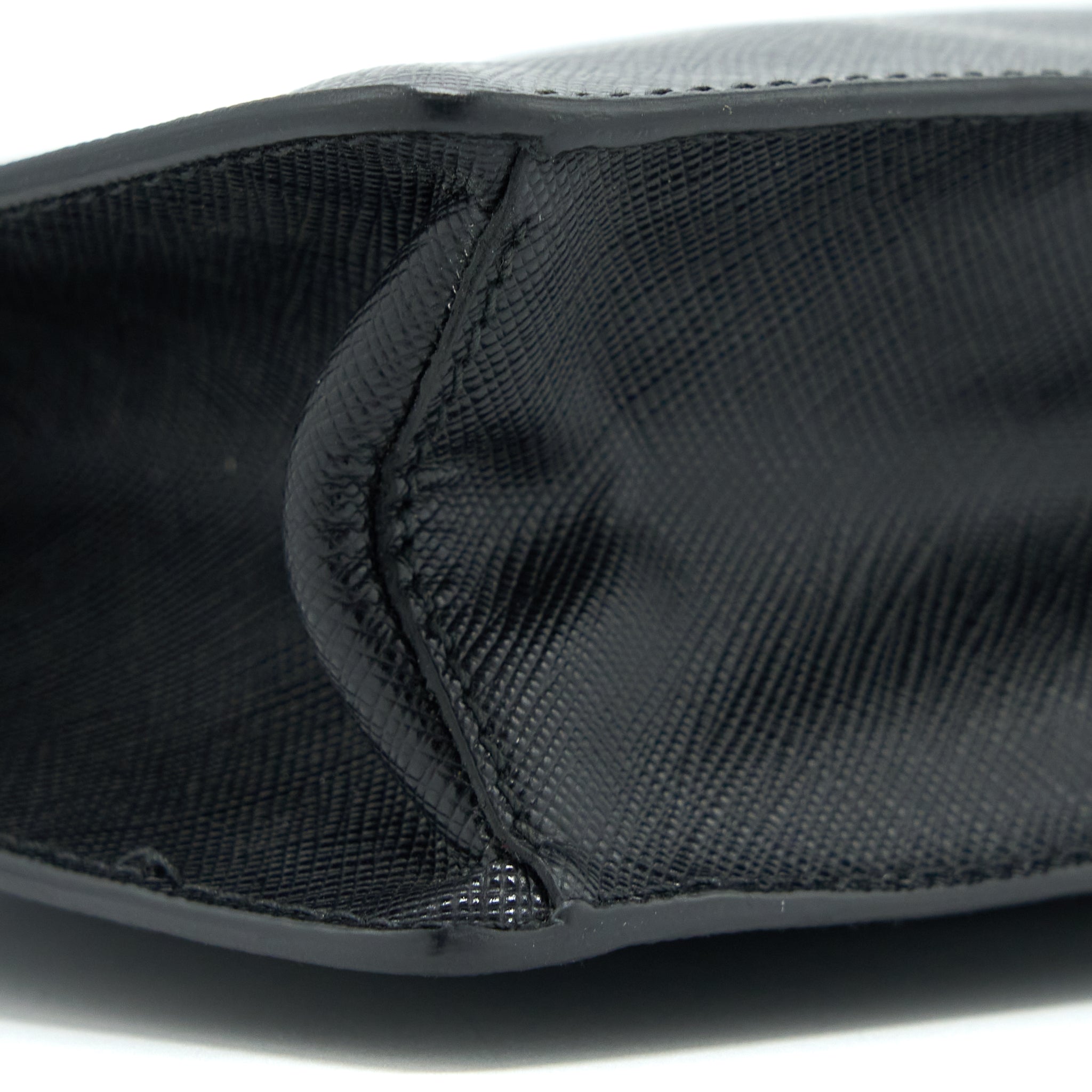 Prada Men’s Clutch Soffiano Black SHW