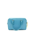 Prada Saffiano Top-handle Bag Blue