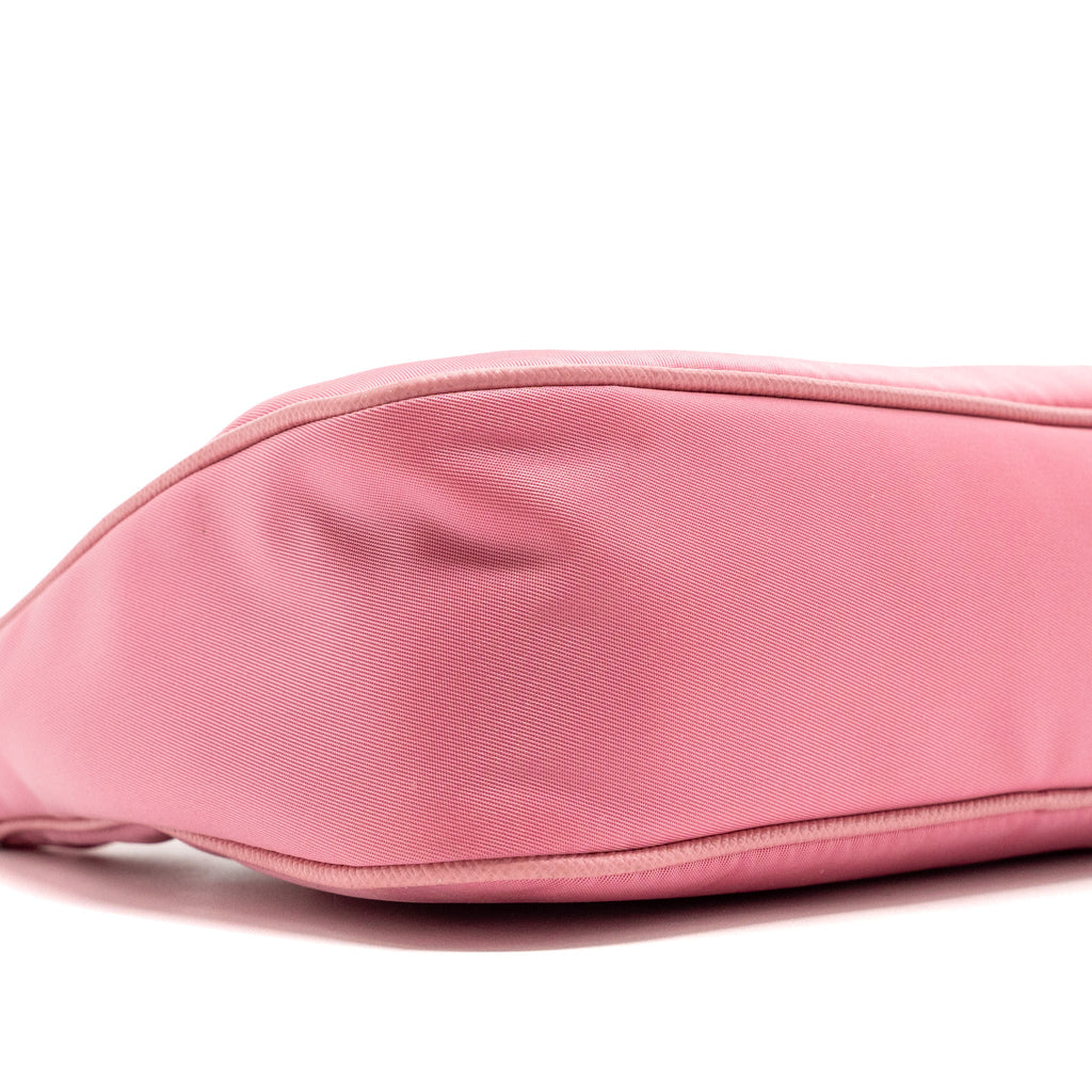 Prada re-edition 2005 nylon/ leather pink SHW