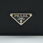 Prada Saffiano Briefcase Black SHW