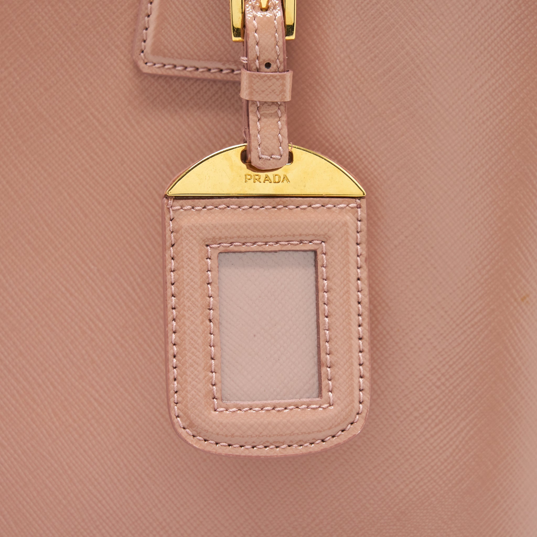 Prada Saffiano Tote Bag Nude GHW