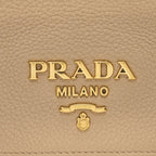 Prada Pattina Bag Calfskin Cammeo GHW