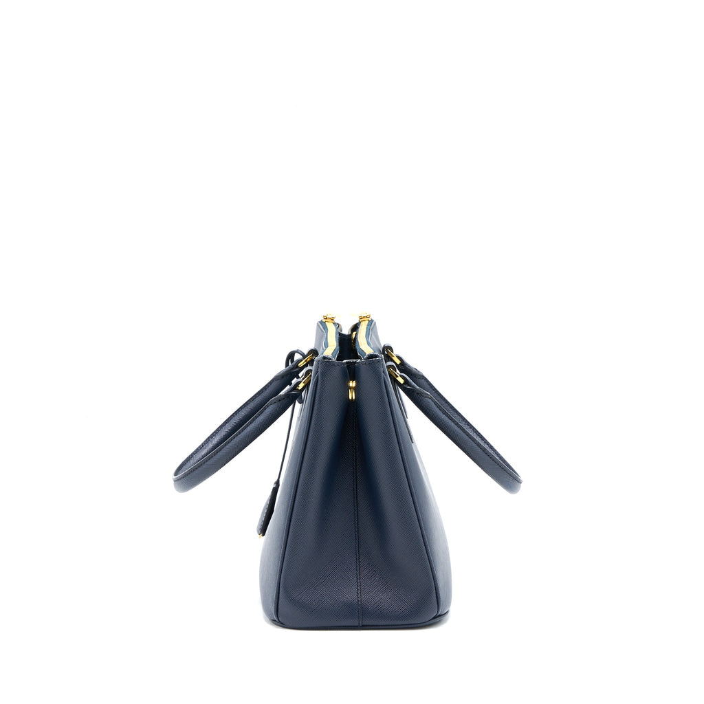 Prada Galleria Tote Bag Saffiano Báltico GHW