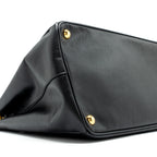 Prada Saffiano Tote Bag Calfskin Black GHW