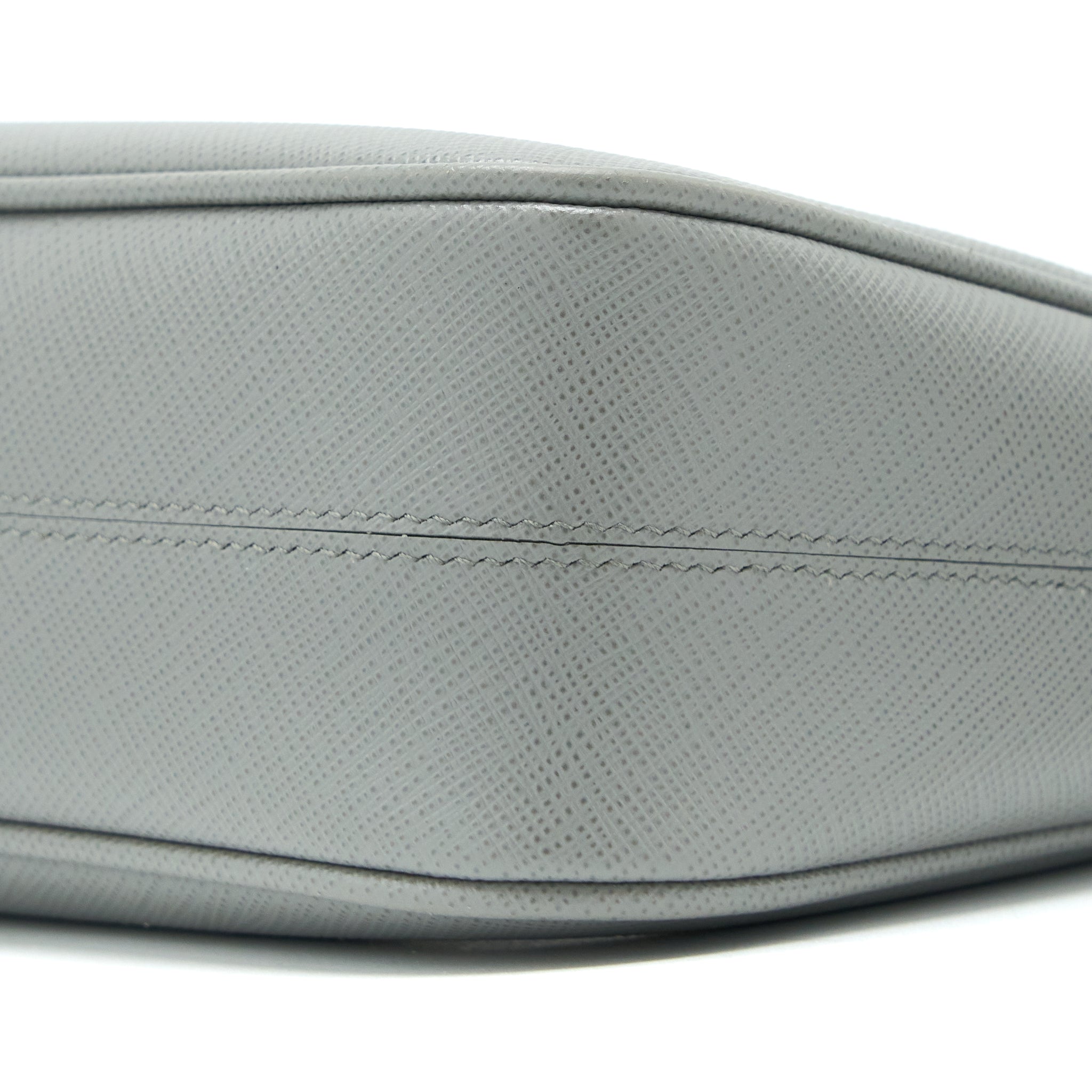 Prada Re-Edition 2005 Saffiano Grey GHW