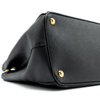Prada Saffiano Tote Bag Calfskin Black GHW