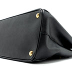Prada Saffiano Tote Bag Calfskin Black GHW