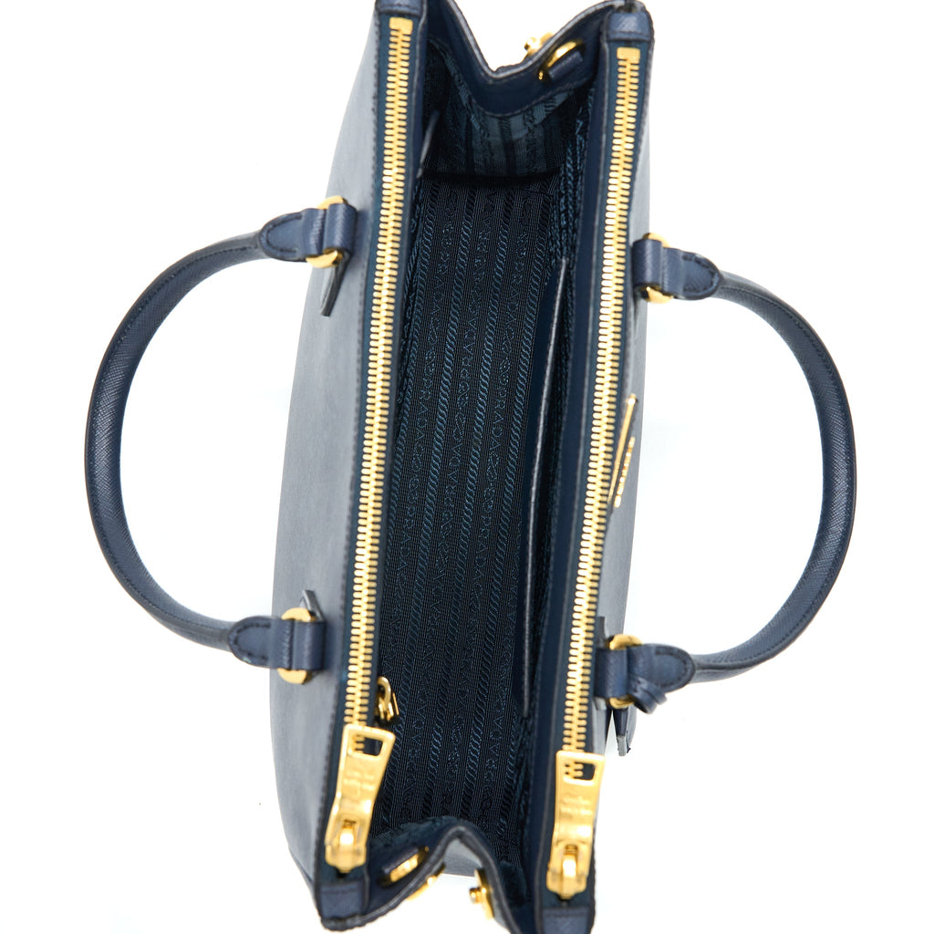 Prada Galleria Tote Bag Saffiano Báltico GHW