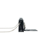 Prada Plax Jewels Ribbon Bag 1bd067 Black SHW