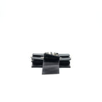 Prada Plax Jewels Ribbon Bag 1bd067 Black SHW