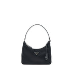 Prada Reedition 2005 Nylon Bag Black SHW